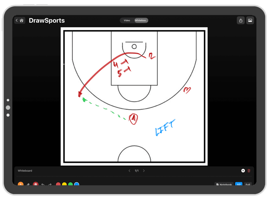 DrawSports - Análisis de video